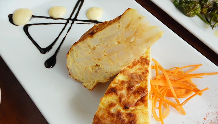Taberna Giralda is a Spanish restaurant in Coral Gables, Florida and they serve delicious tortilla Espanola