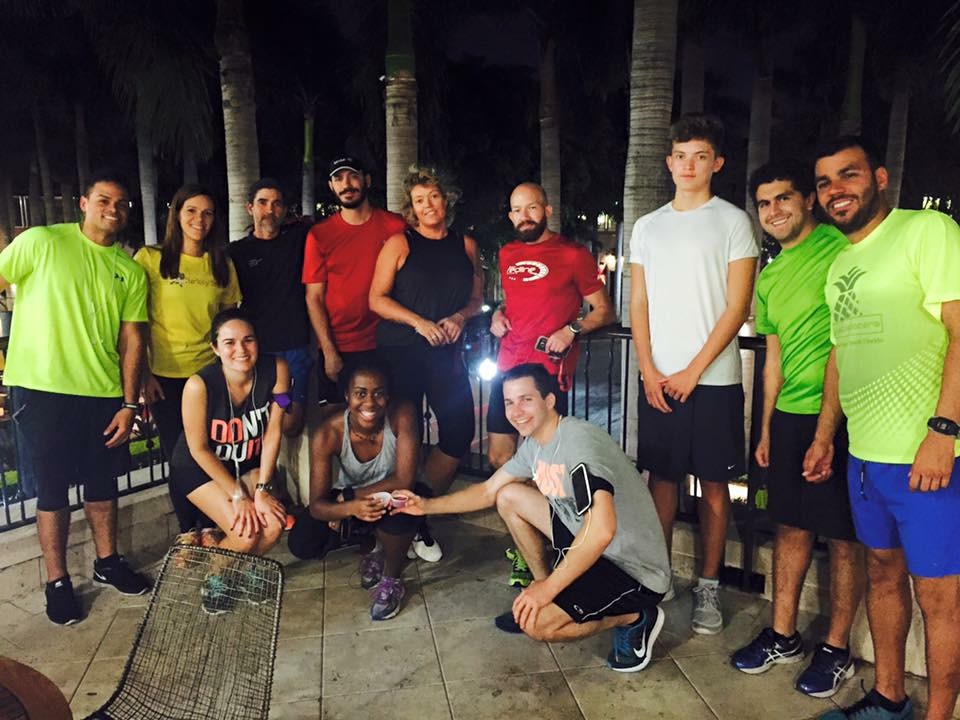 Coral Gables Run Club Group Photo