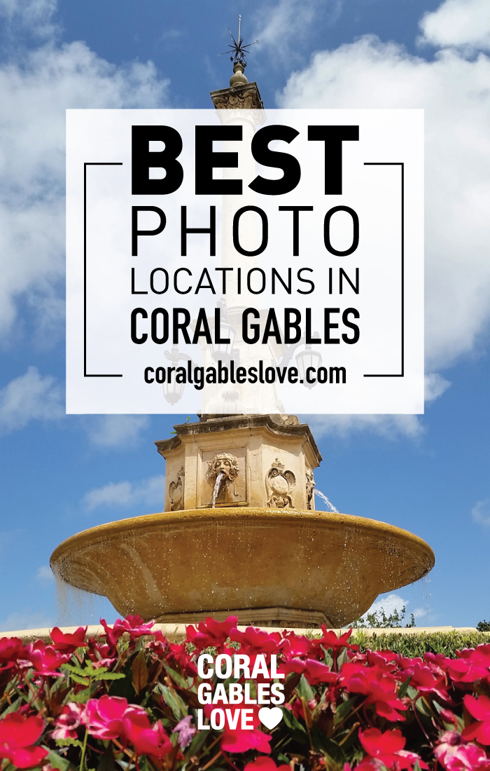 Top 5 Places to Take Engagement Photos in Coral Gables, Florida.