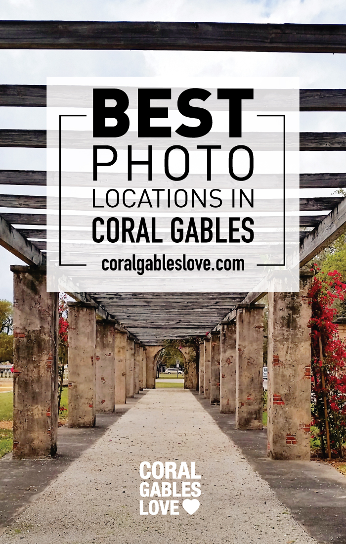 Top 5 Places to Take Engagement Photos in Coral Gables, Florida.