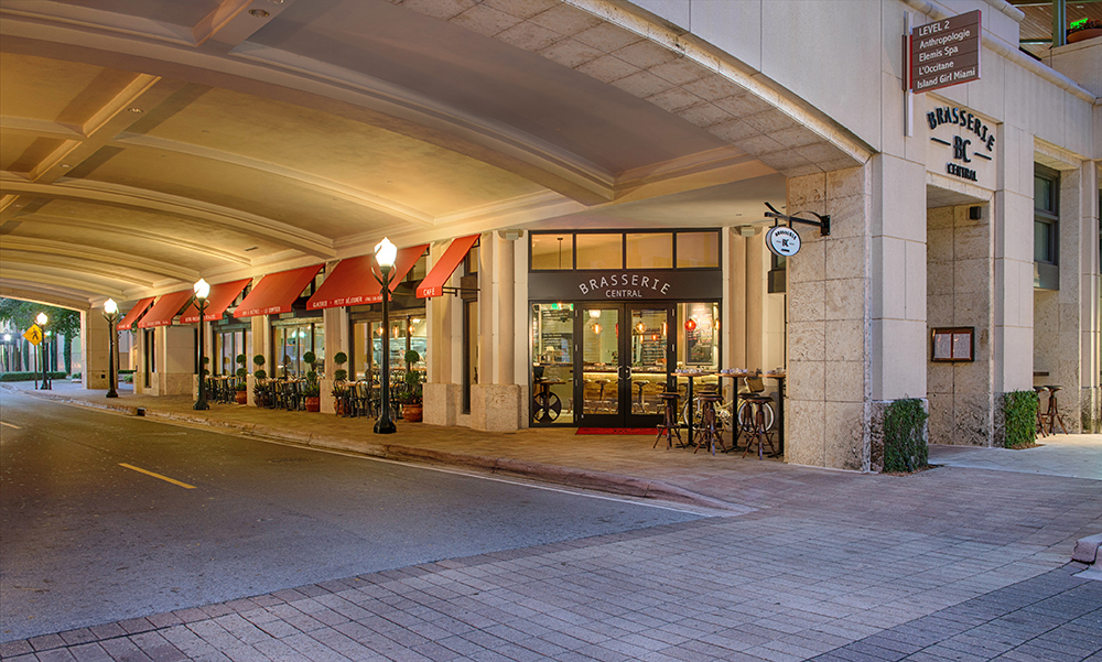 Brasserie Central is a French restaurant located inside Merrick Park in Coral Gables.