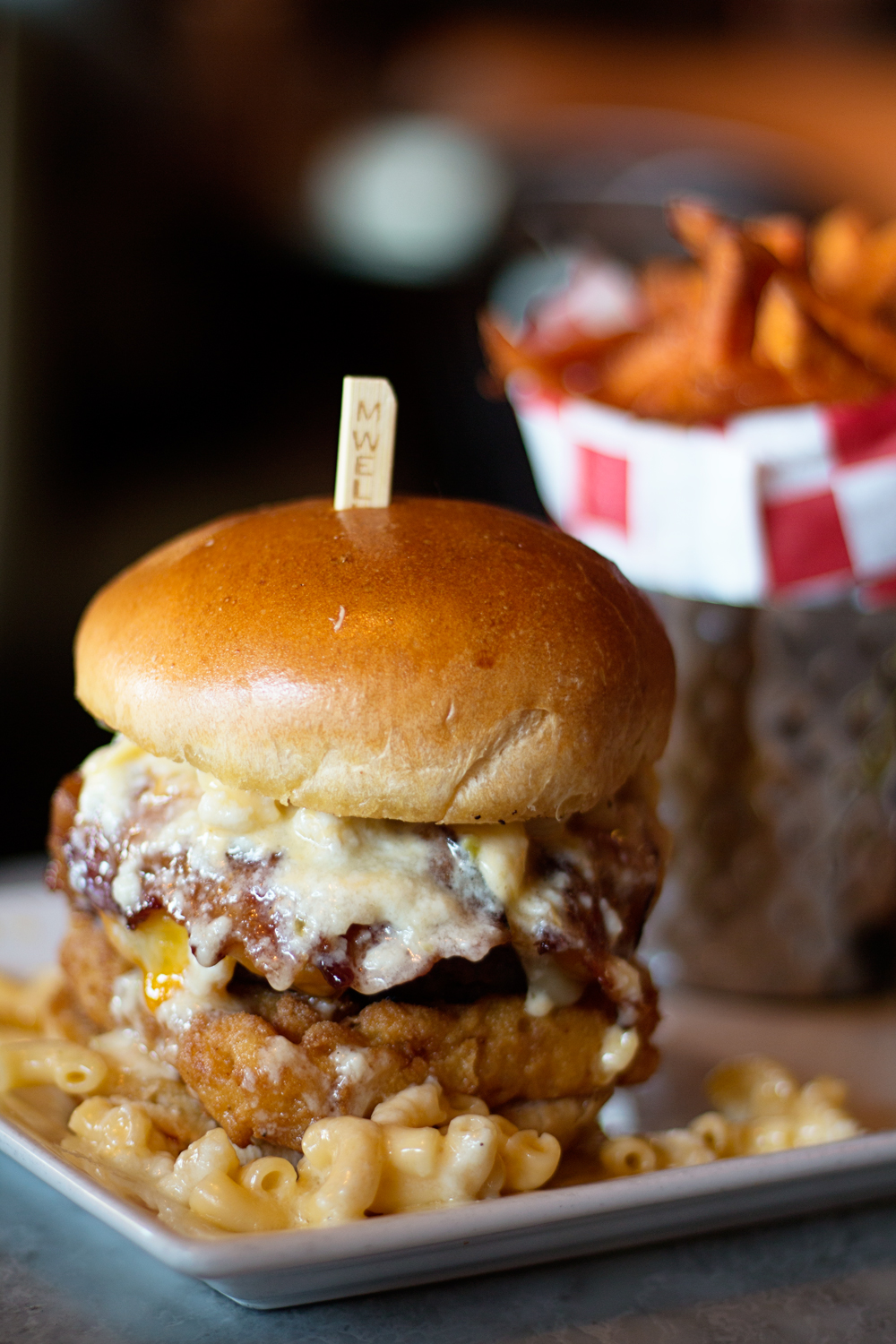 Swensen's Coral Gables Mac and Cheese Burger is fantastic! Add it to your bucket list.