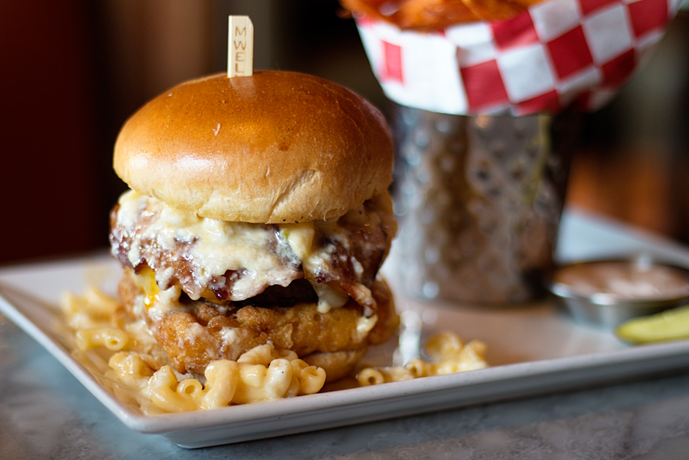 Swensen's Coral Gables Mac and Cheese Burger is fantastic! Add it to your bucket list.