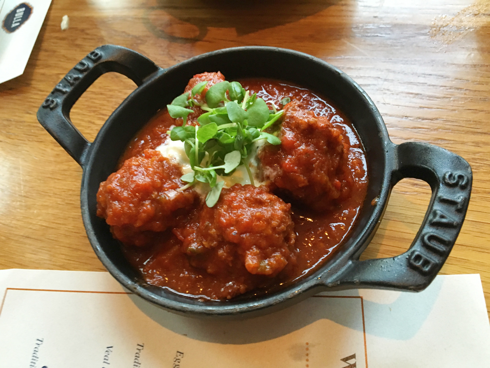 Coral Gables Food Tour May 2016 Meatballs