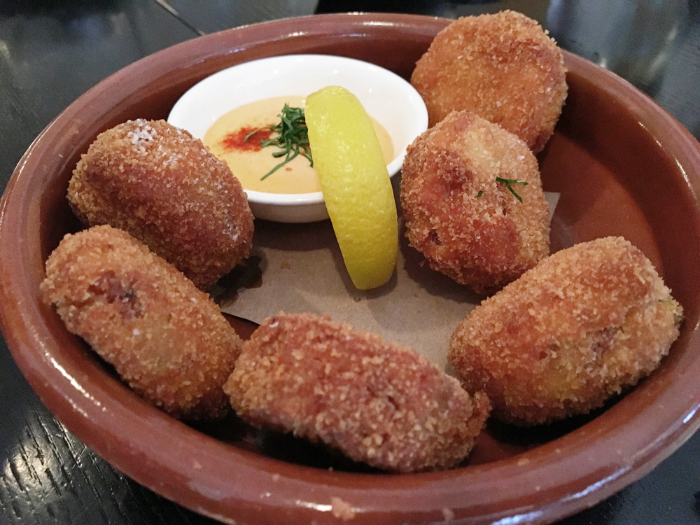 Coral Gables Food Tour May 2016 Uvaggio Cod Croquettes