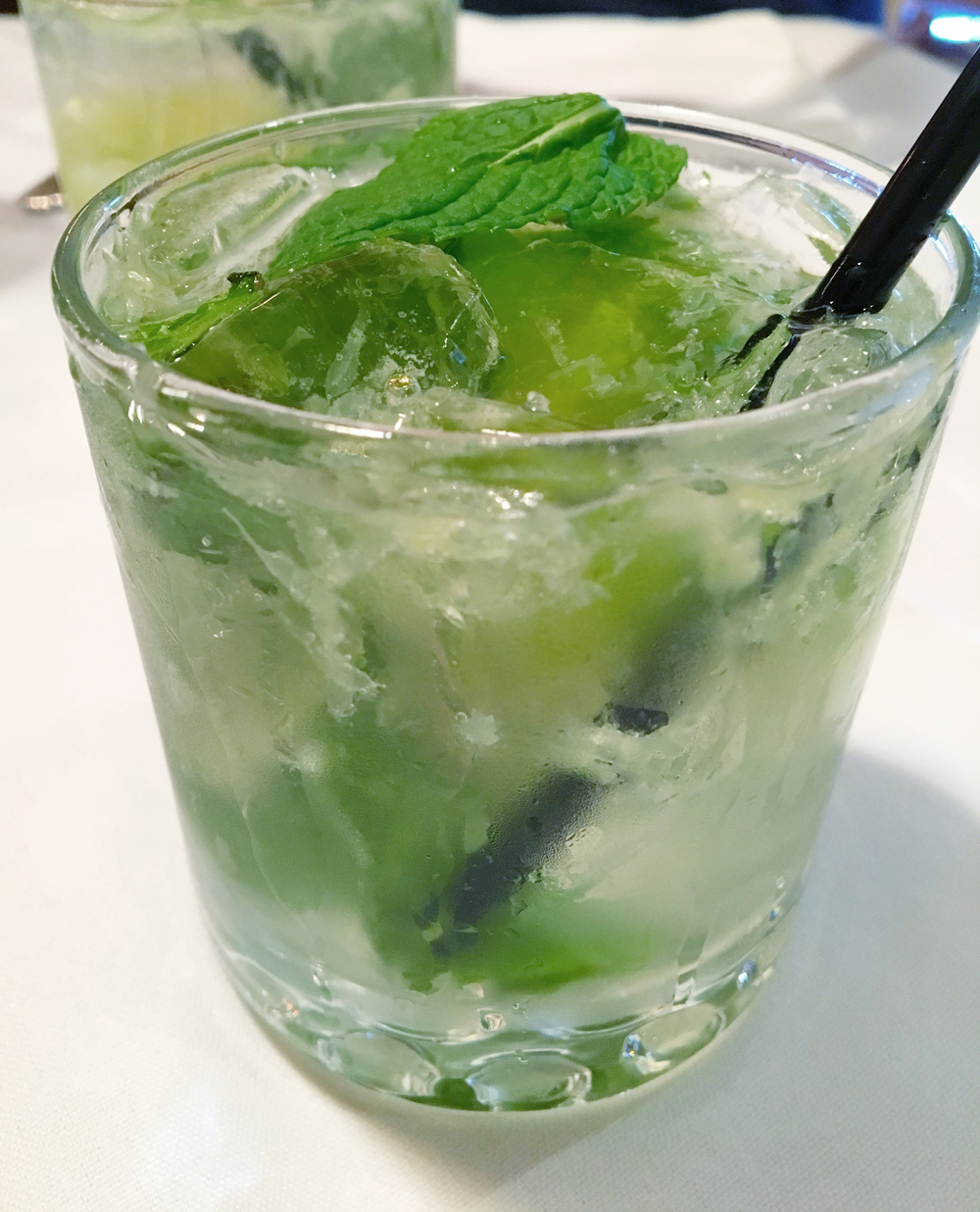 Ortanique on the Mile serves the best mojitos in Coral Gables.