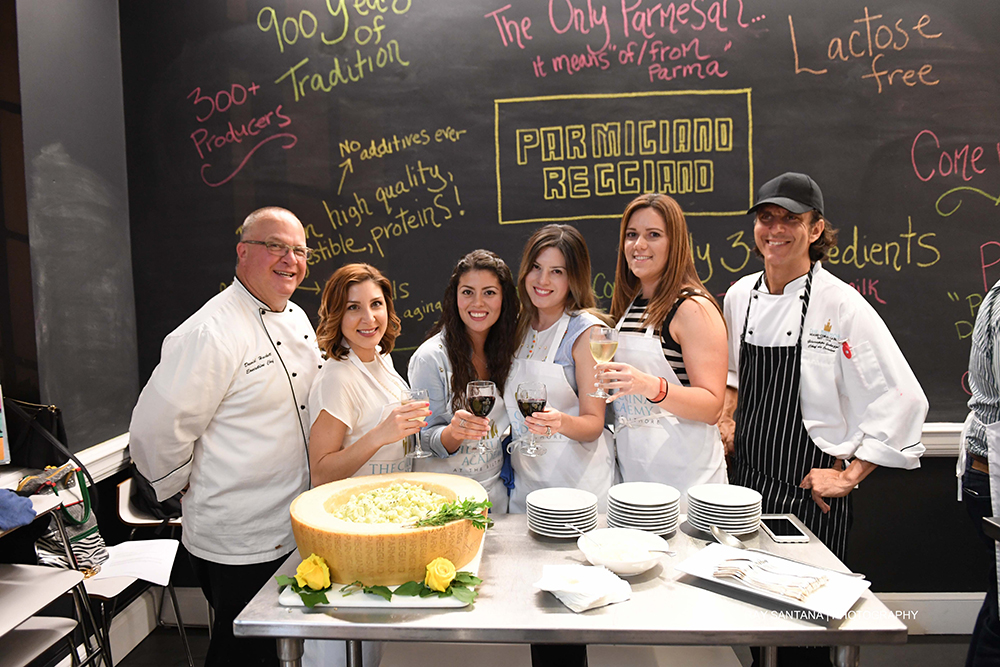 South Florida Bloggers at The Bitmore Culinary Academy featuring Parmigiano Reggiano