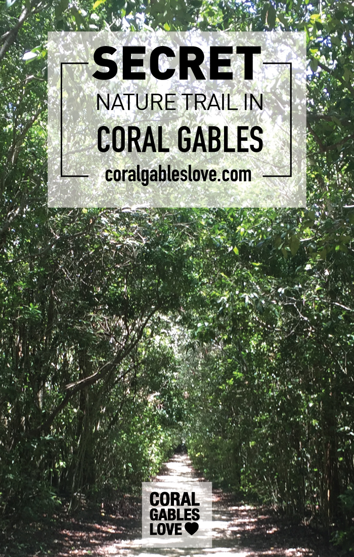 Coral Gables secret nature trail and dog park. Click to read more or pin and save for later!