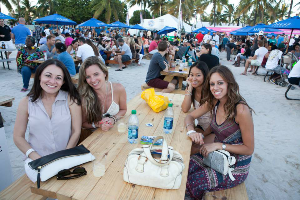This is one of my favorite Miami food festivals. The South Beach Seafood Festival kicks off stone crab season with a luxurious dining experience on the sandy beaches with fine-dining restaurant pop ups and all-day open bar.
