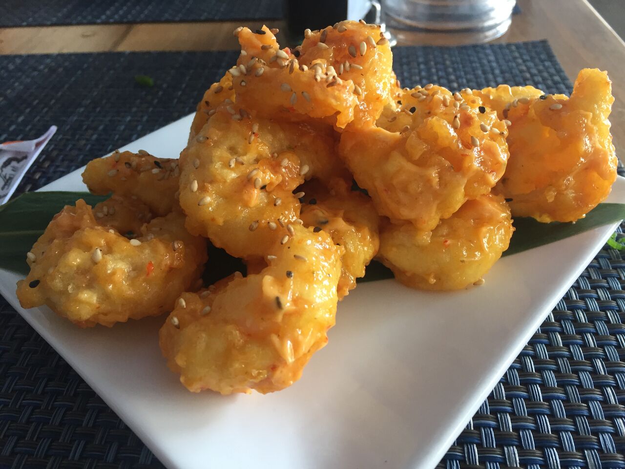 Lava Shrimp Tempura from Sushi Maki in Coral Gables! Click to read more or Pin and save for later.