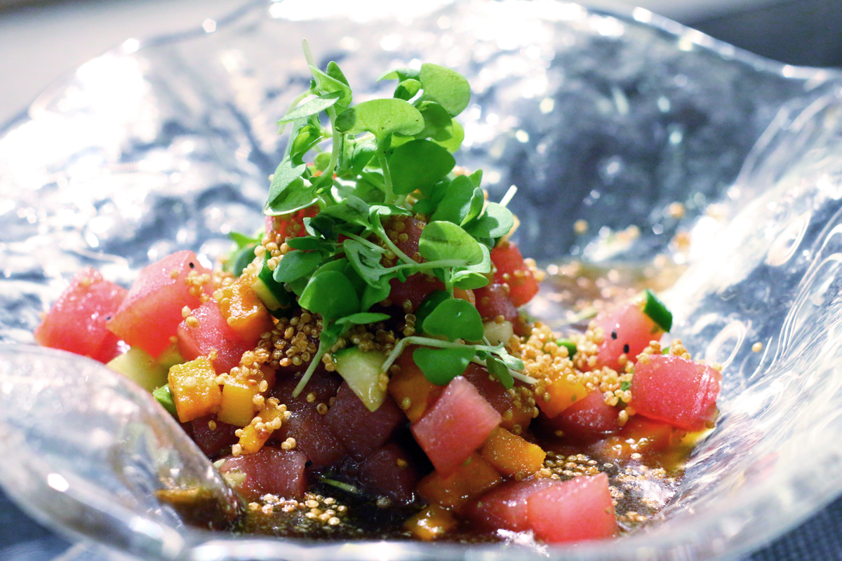 Ceviche Nikkei recipe from Miami restaurant Toro Toro. Click to read more or pin and save for later!