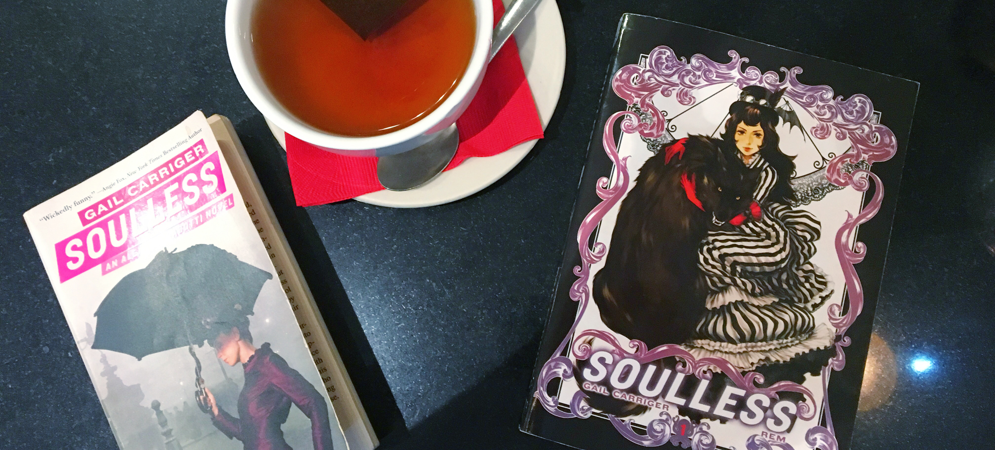 Coral Gables Love Geeky Book Club December Pick: Soulless by Gail Carriger