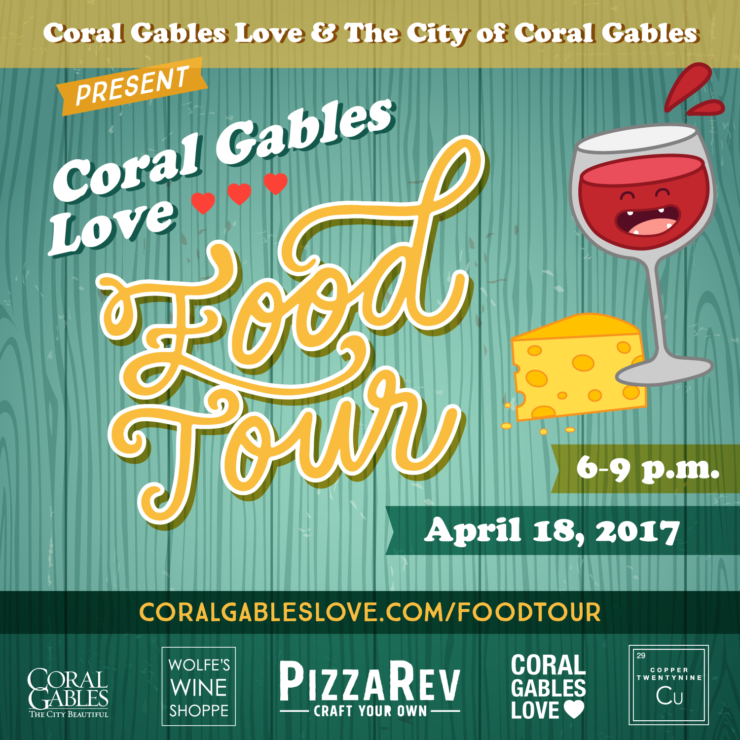 Coral Gables Food Tour April 2017