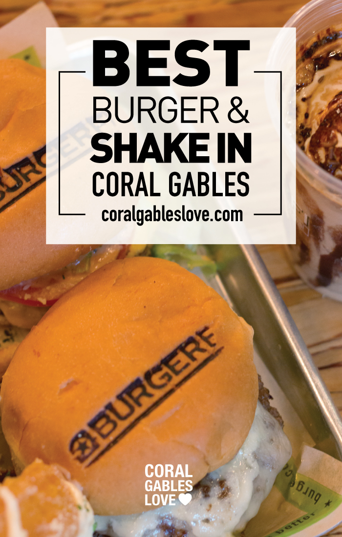 Best burger and shakes in Coral Gables, Florida. Eating in Miami