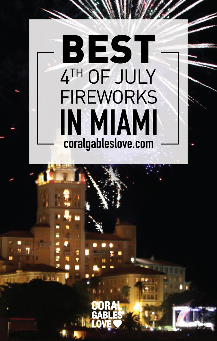 Best place for 4th of july fireworks in Miami