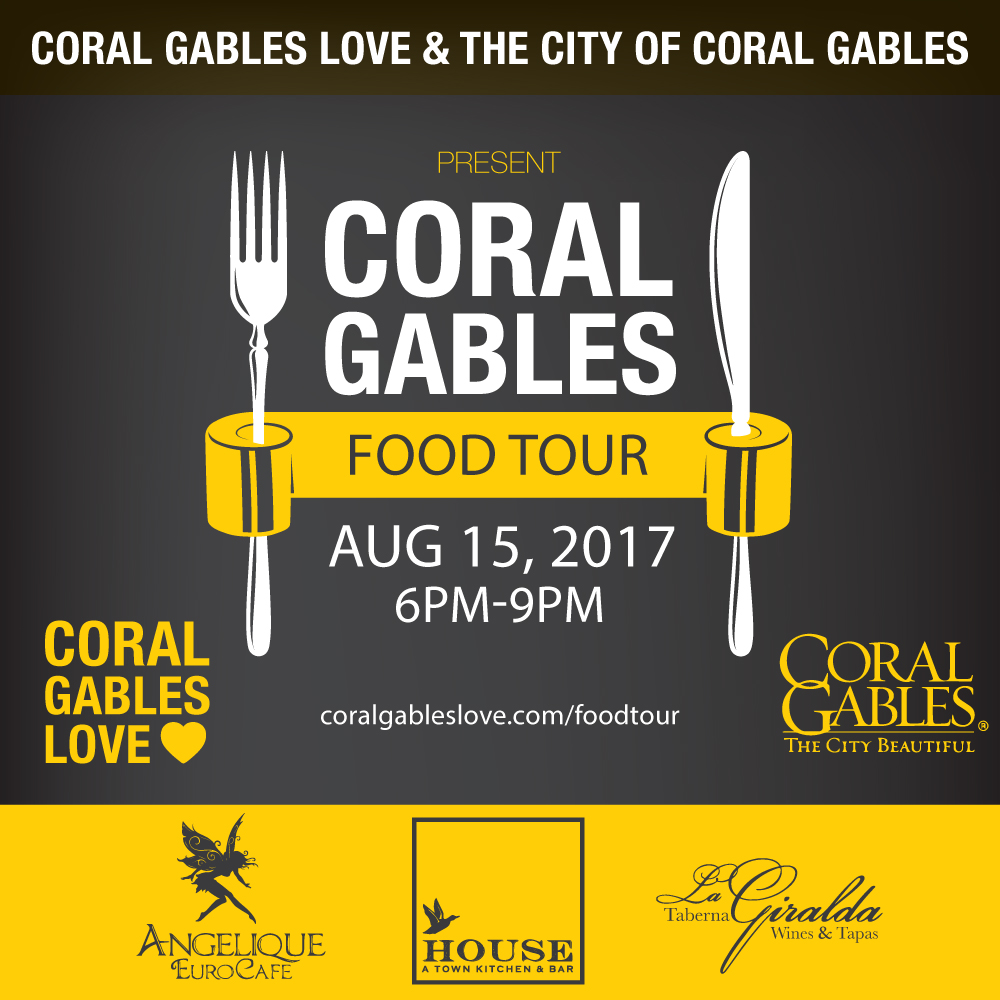 Coral Gables Food Tour August 2017