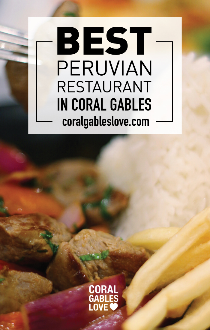 Mikuna is the Best Peruvian Restaurant in Coral Gables, FL near Miami. They have the best lomo saltado (steak stir fry)