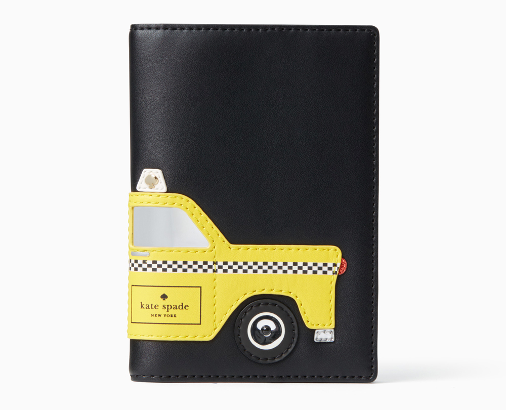 Kate Spade New York taxi passport holder