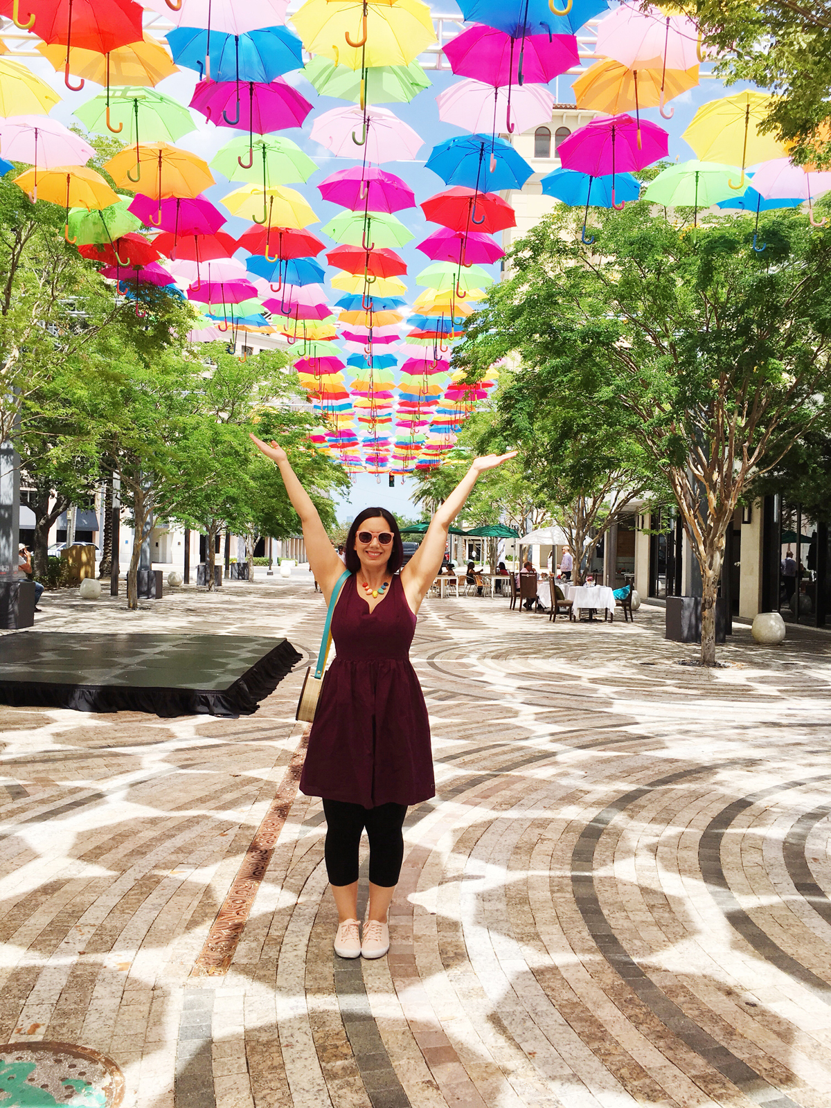 Miami Umbrella Sky Project - Instagram Hot Spot. Add to your bucket list when visiting Miami, Florida.