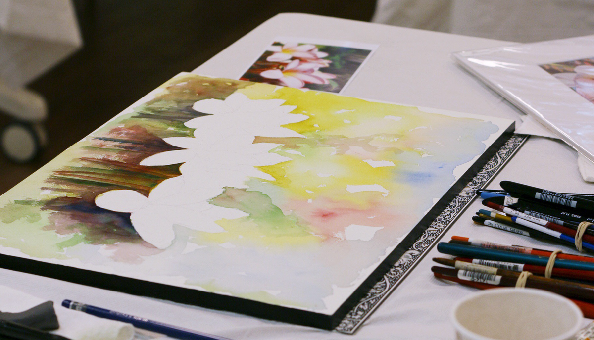 Watercolor Classes at Fairchild Tropical Botanic Gardens in Coral Gables, Florida - Miami