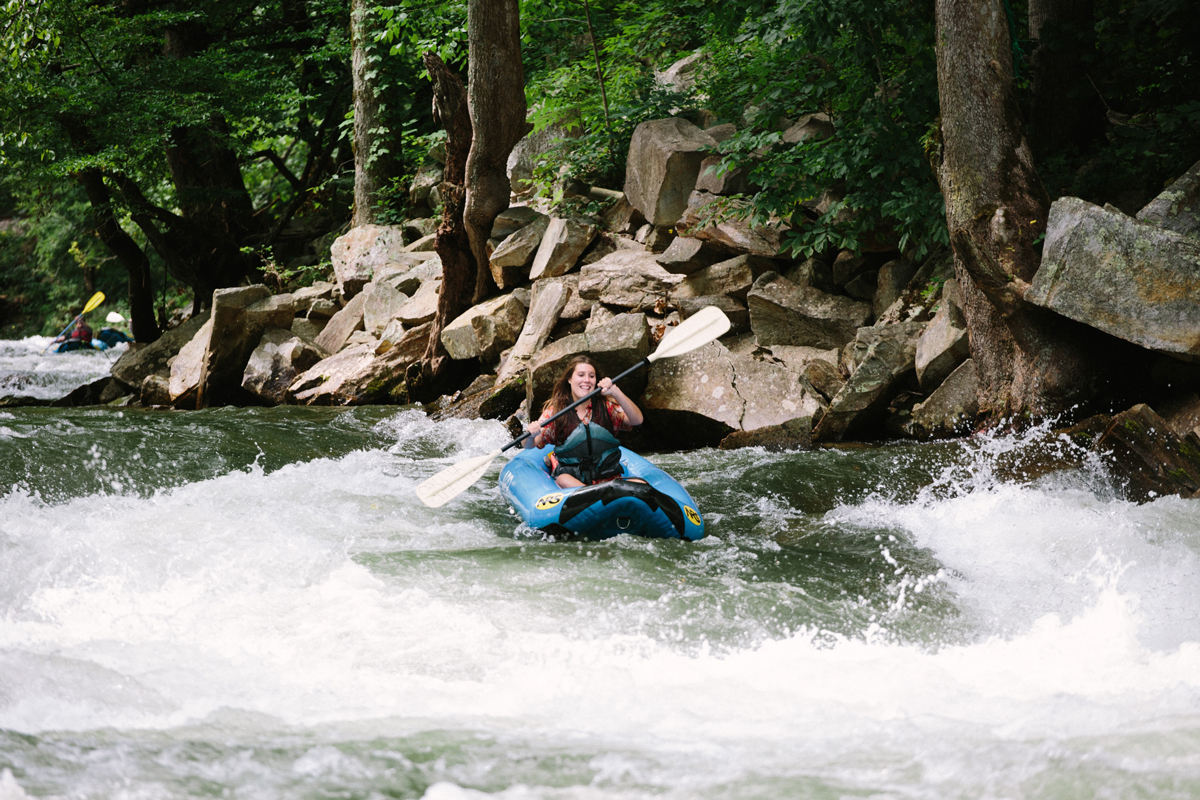 Asheville North Carolina Travel Guide - Whiewater rafting near Asheville