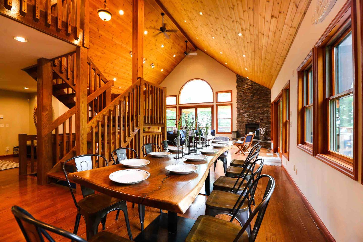 Where To Stay in West Catskills NY - Hirsch Manor luxurious cabin in the forest
