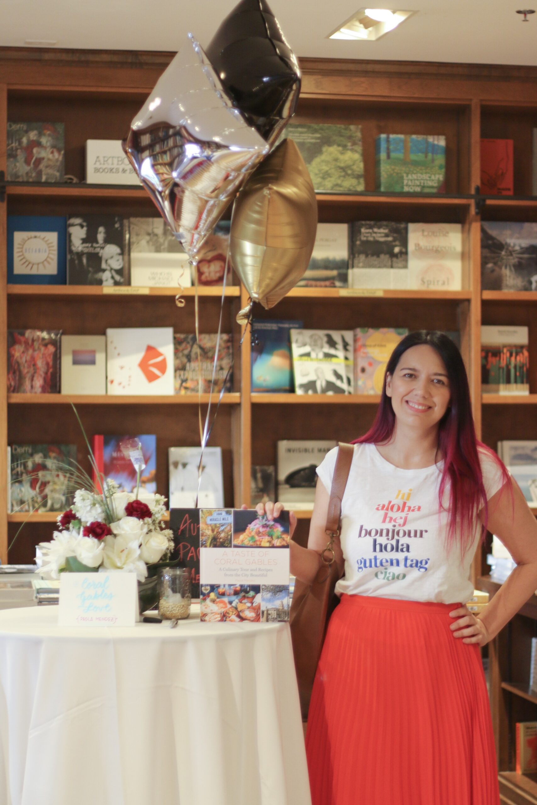 A Taste of Coral Gables Book Signing with Author Paola Mendez founder of the blog Coral Gables Love