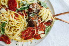 Chef Adrianne's Chili & Summer Peach Pork Tenderloin Recipe - Coral