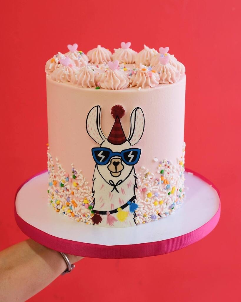 Bunnie Cakes Llama Miami, Florida amazing special occasion birthday cake