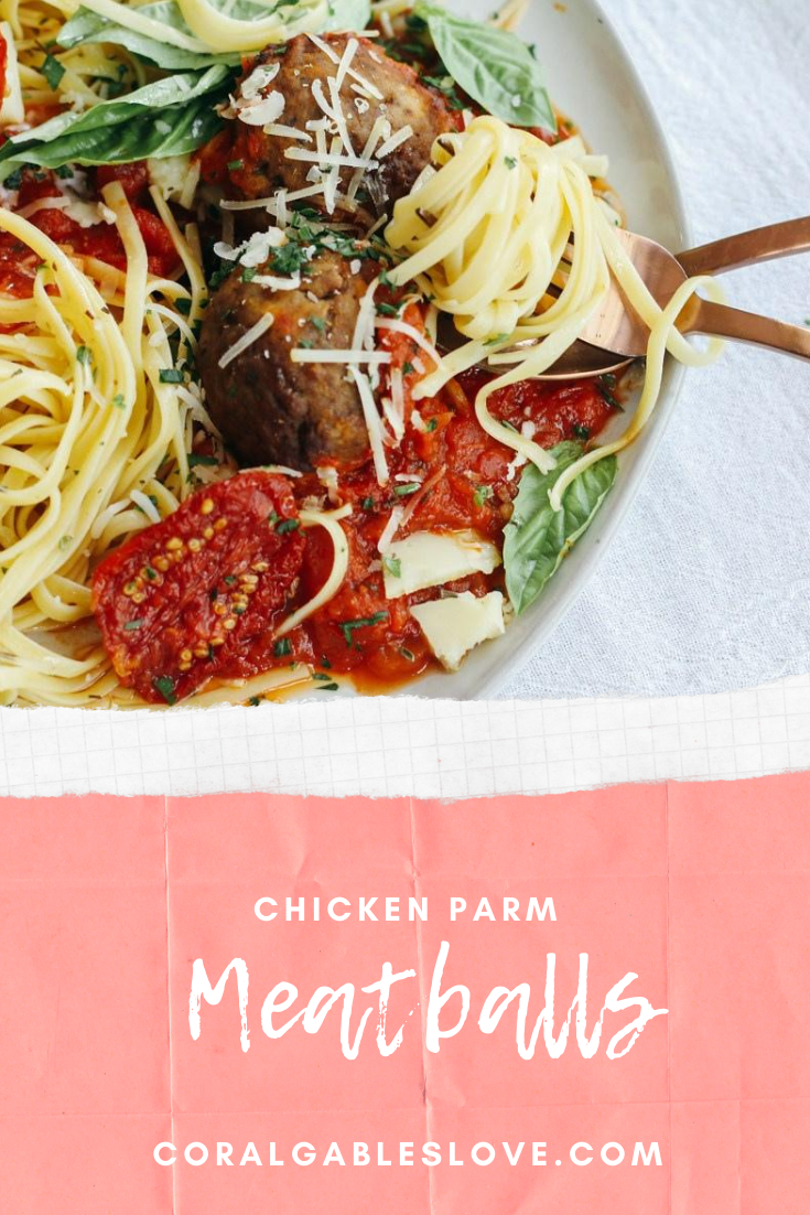 Chicken Parmesan Meatballs Recipe