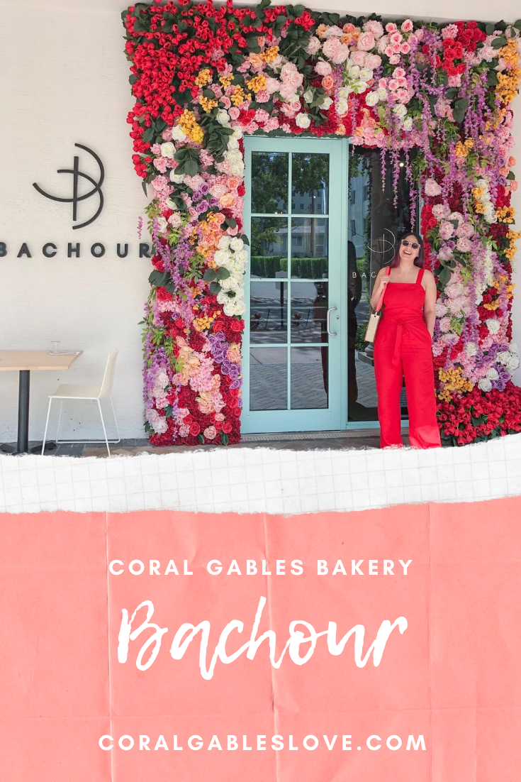 Instagrammable Bakery Bachour in Coral Gables, Miami, Florida