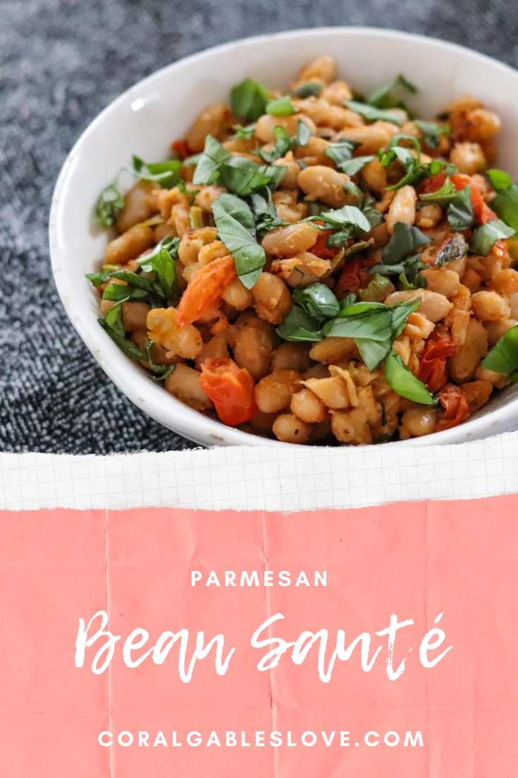Parmesan Bean Saute Recipe