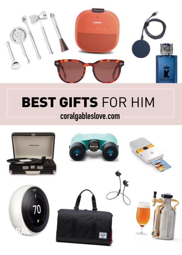 Best Gifts For Him 2020 - Coral Gables Love