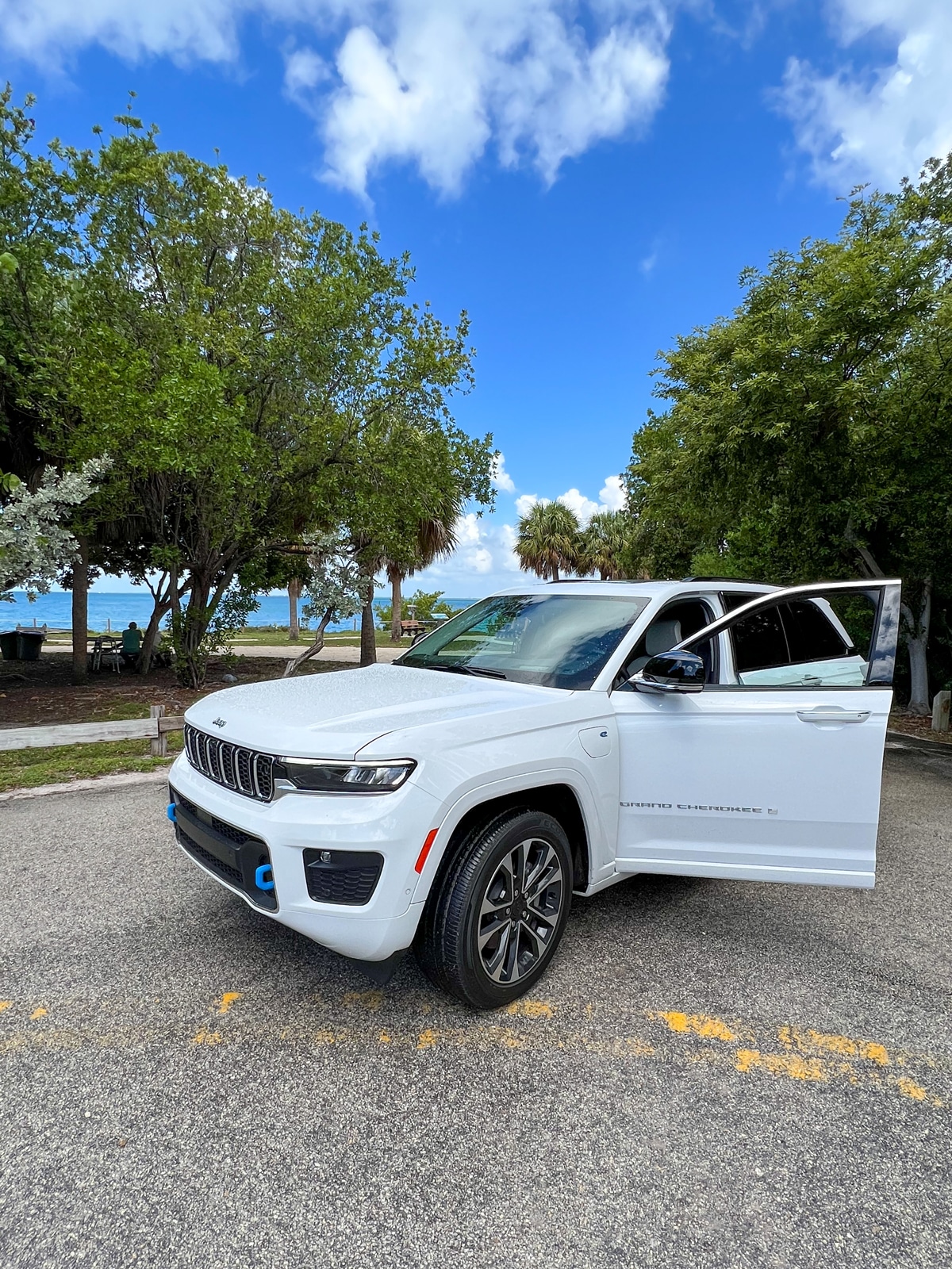 Bill Baggs State Park Lighthouse in Key Biscayne - Jeep Grand Cherokee Hybrid