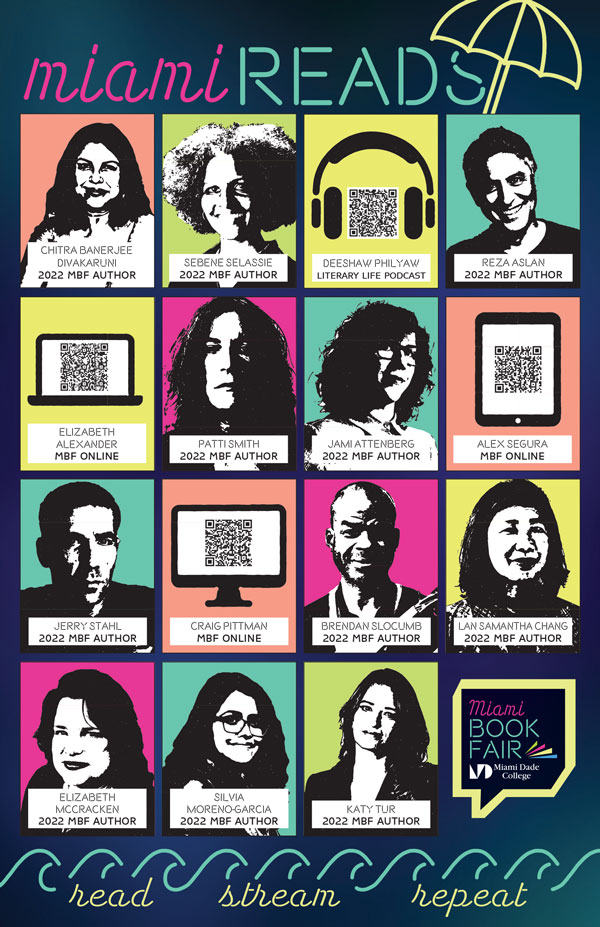 Miami Reads Participating Authors Card