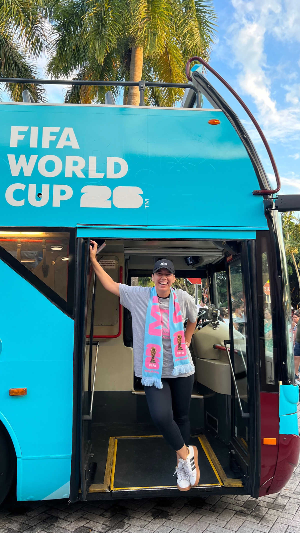 Have you seen the official World Cup 2026 brand and the Miami host city logo? The logo was revealed today with a bus tour around Miami-Dade.