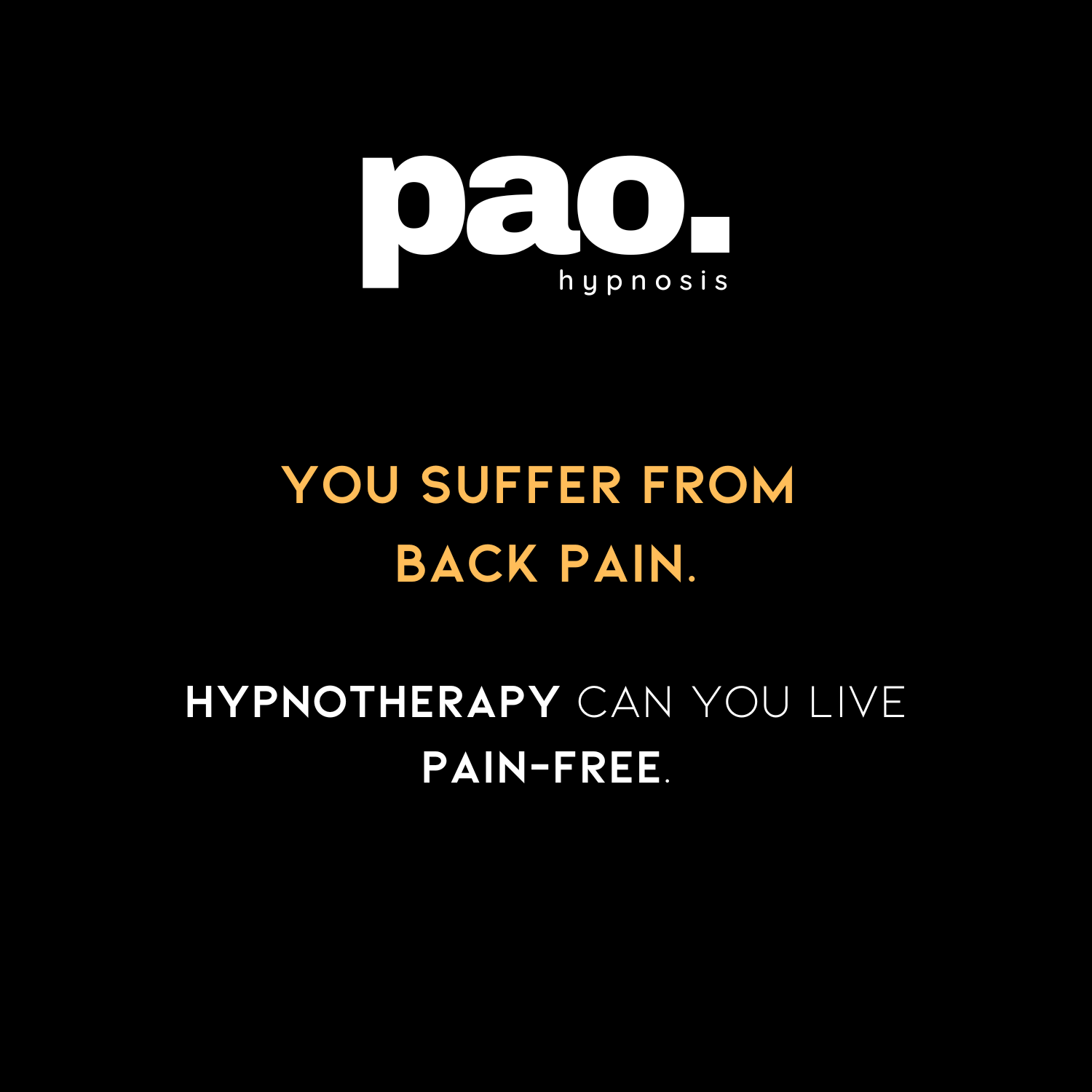 Hypnotherapy Miami: Pao Hypnosis -Back Pain