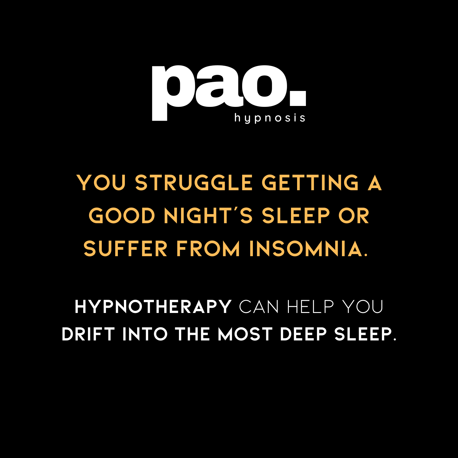 Hypnotherapy Miami: Pao Hypnosis - insomnia