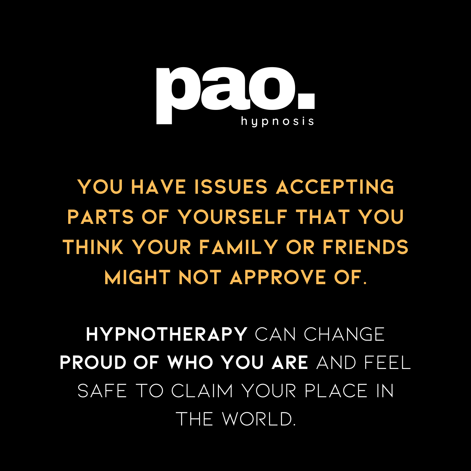 Hypnotherapy Miami: Pao Hypnosis - self acceptance