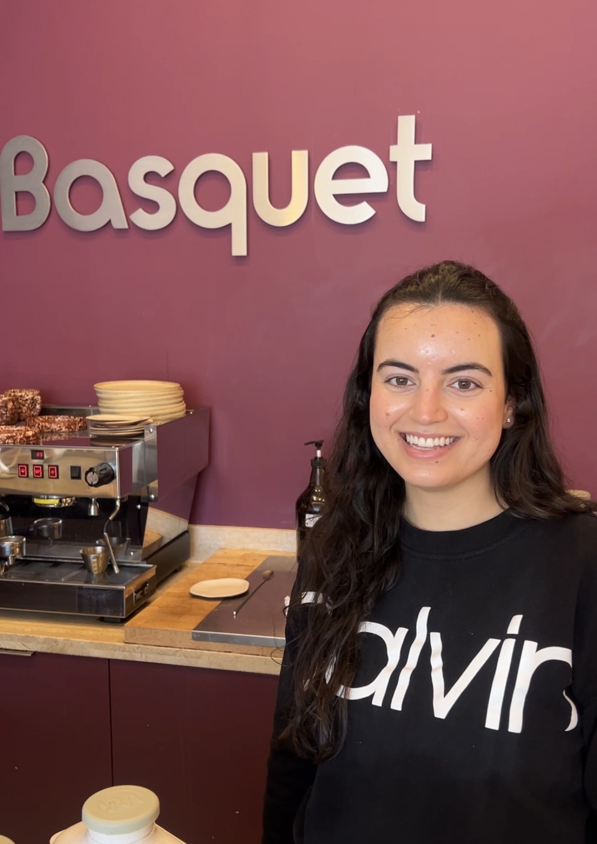 Best Matcha Latte in Miami at Basquet Coffee Shop in Coconut Grove